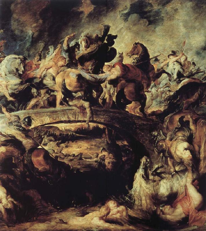 Peter Paul Rubens The Amazonenschlacht Sweden oil painting art